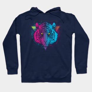 Big Cat Retro Tiger Hoodie